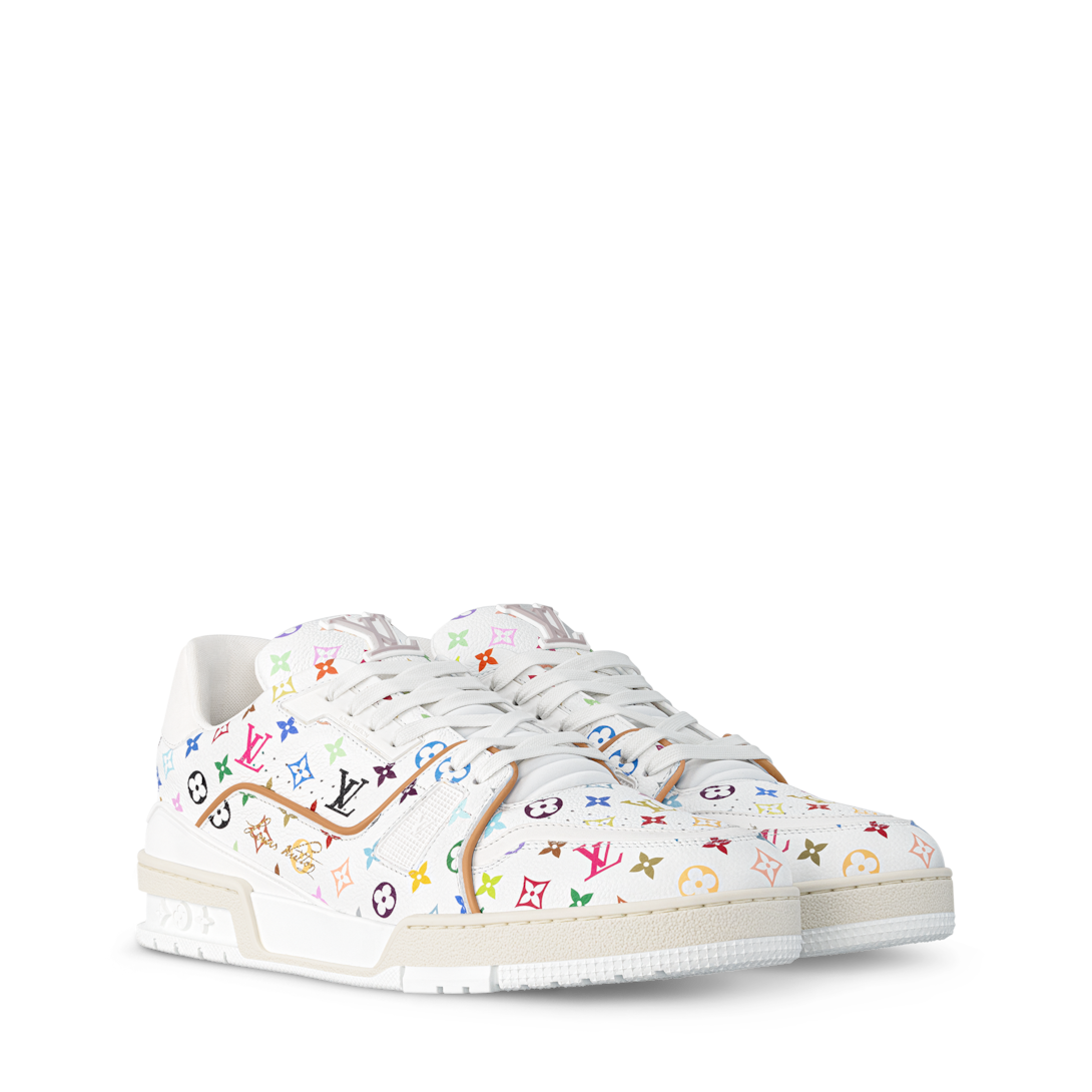 Louis Vuitton ロゴプリント スニーカー Louis Vuitton ロゴプリント スニーカー Louis Vuitton ロゴプリント